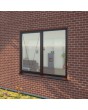 S68-D3 -  double aluminum window top hung and fixed