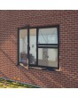 S68-D6 - double aluminum window