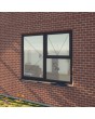 S68-D6 - double aluminum window