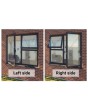 S68-D6 - double aluminum window