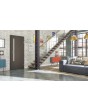 Plano DEC - wooden rail interior door