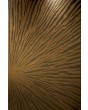 PIVOT M29 - aluminum pivot door with brown texture of milled metal