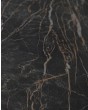 LIM V54 double - double aluminum hinged door covered with Noir Desir sintered quartz