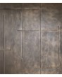PIVOT M24 - aluminum pivot door with bronze liquid metal