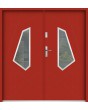 Sta Diaz Double - commercial steel double security door with frame
