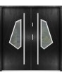 Sta Diaz Double - commercial steel double security door with frame