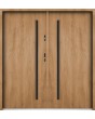 Sta Diego Double - contemporary pre-hung exterior double steel door