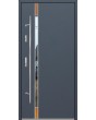 Fargo Fi04B - future inox - silver front door