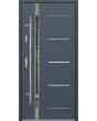 Fargo Fi04E - future inox - silver front door