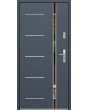 Fargo Fi04E - future inox - silver front door