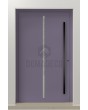 PIVOT Flet B - contemporary pivot door with long glass