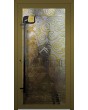 LIM FS2 - modern aluminum door with fusing glass