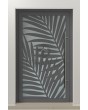 LIM G3 - Glass aluminum door with decorative panel