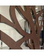 LIM G4 - Glass entry aluminum door with decorative panel