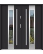 Sta Amerigo Double - stainless steel contemporary double door with glass