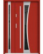 Sta Gemini Duo - stylish steel external door with side panel