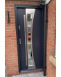 Sta Gemini -  stainless steel front door