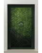 PIVOT FS1 - high-quality aluminum pivot door with fusing glass