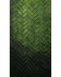 LIM FS1 - high-quality aluminum hinged door with green fusing glass