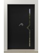 LIM Impuls - aluminum front door for home with glass