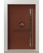 LIM Impuls - aluminum front door for home with glass