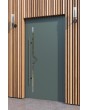 LIM Impuls - aluminum front door for home with glass