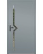 LIM Impuls - aluminum front door for home with glass