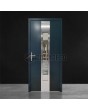 Anthracite aluminum front door