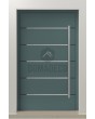 LIM Integra-inox - modern aluminum front hinged door