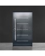 Anthracite modern aluminum front door