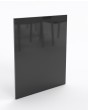 LIM VL19 double - Painted Glass Lacobel double aluminum door