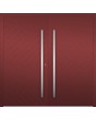 LIM v59 double - prehung double aluminum exterior door with ribs