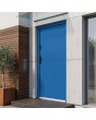 blue hurricane impact steel door