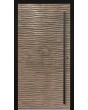 LIM M16 - aluminum hinged door with texture of milled metal