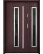 Sta Magellan Duo - exterior metal entry door with sidepanel