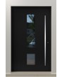 LIM Mors - exclusive modern aluminum door with unique design
