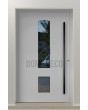 LIM Mors - exclusive modern aluminum door with unique design