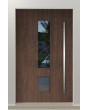 LIM Mors - exclusive modern aluminum door with unique design