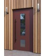 LIM Mors - exclusive modern aluminum door with unique design