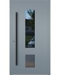 LIM Mors - exclusive modern aluminum door with unique design