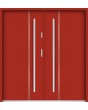 Sta Nakamoto Double - external modern double steel front door with vertical stripe