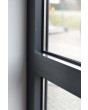 AL86-D1 - Double aluminum window - tilt and turn / fixed