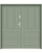 Sta Perrot Double - custom steel double door