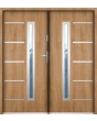 Sta Picard Double - stainless steel exterior double front door