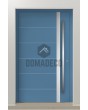 LIM 41 - hurricane proof aluminium front door with strip