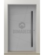 LIM AG07 - custom modern aluminium front door