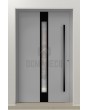 LIM C1 - modern aluminum front door for home
