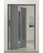 PIVOT C1 - modern aluminum pivot door for home