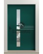 LIM Chip-B - solid aluminum prehung front door