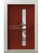LIM Chip-B - solid aluminum prehung front door